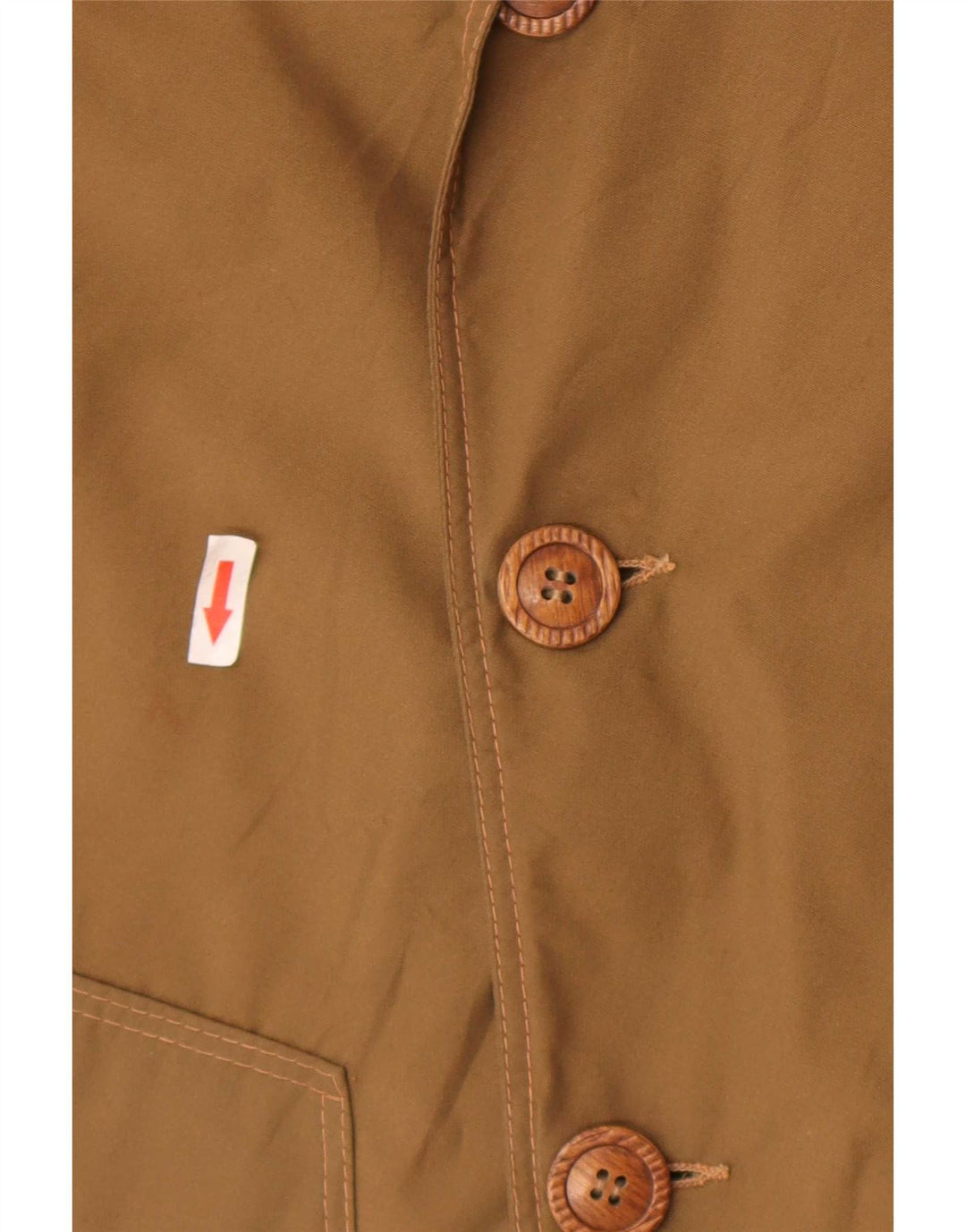 Vintage męski płaszcz Sherpa IT 58 4XL beżowy