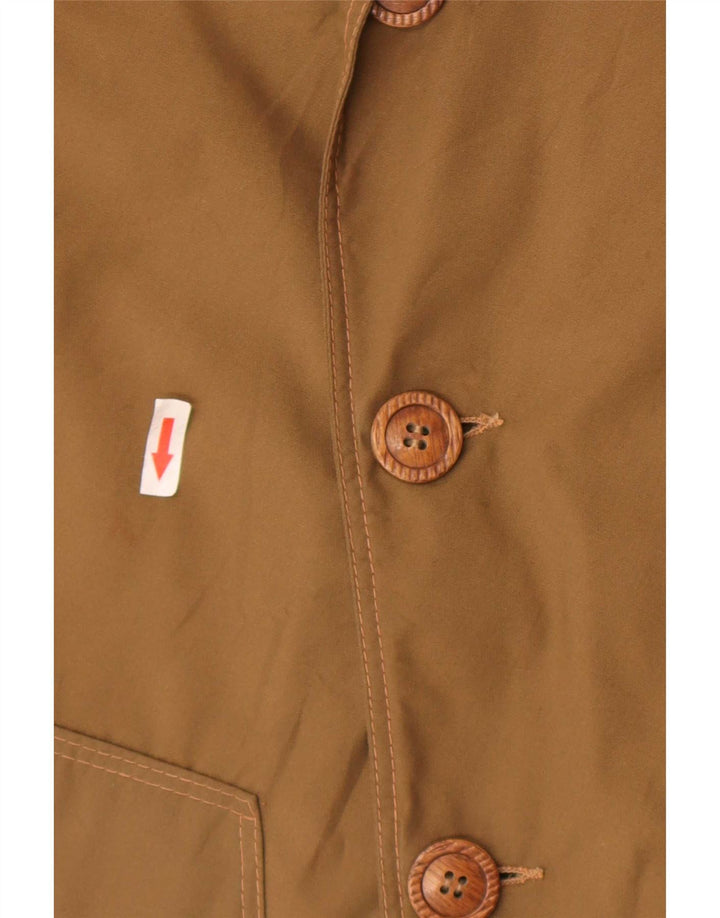 Vintage męski płaszcz Sherpa IT 58 4XL beżowy