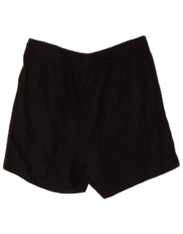 Marks & Spencer Damskie spodenki Chino UK 12 Medium W30 Czarne lniane