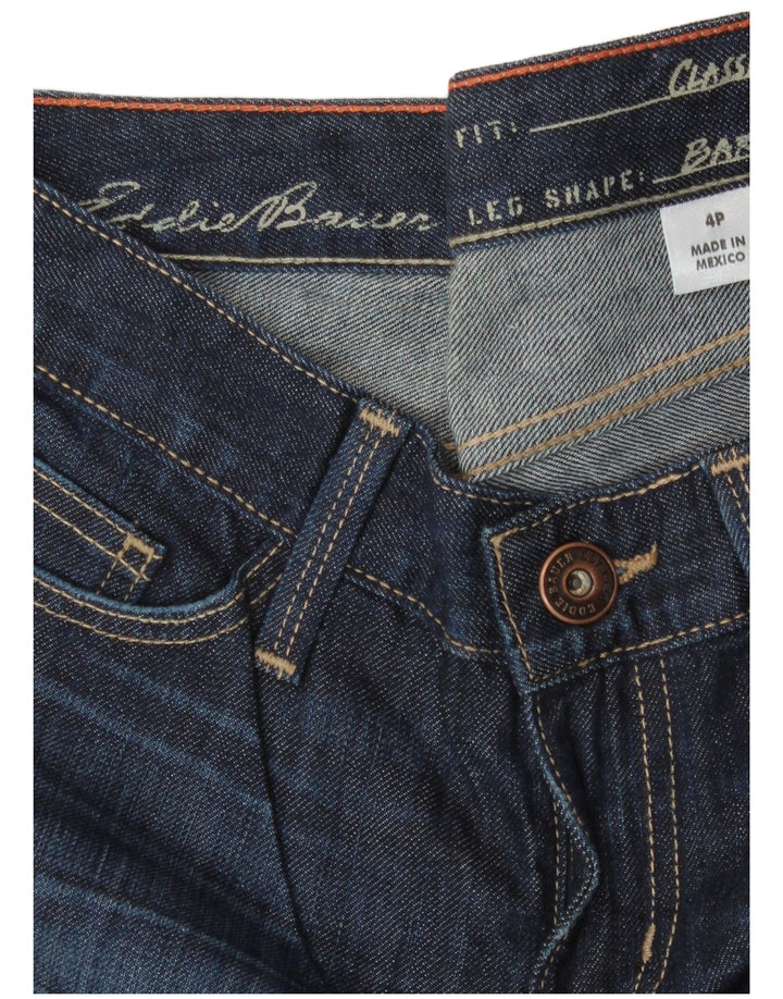 Damskie jeansy Bootcut EDDIE BAUER Classic Fit US 4 Small W30 L28 Granatowe