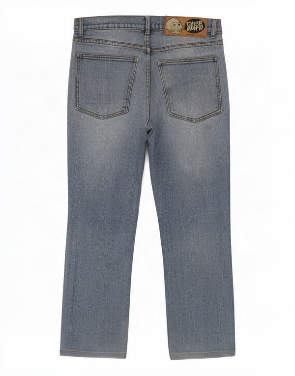 Cheap Monday Mens Straight Jeans W32 L27 Blue