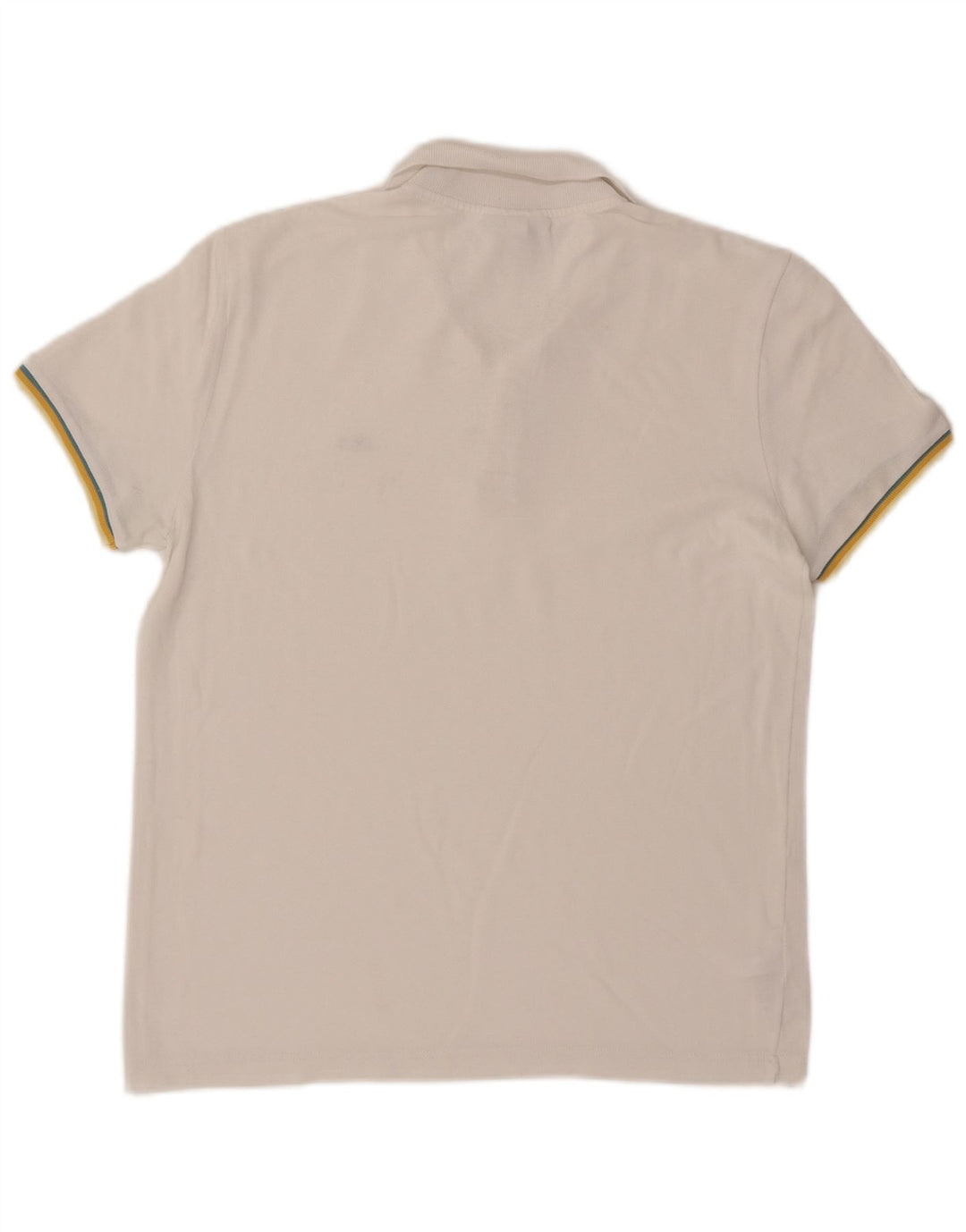 Męska koszulka polo Lacoste Slim Fit, rozmiar 5, duża, biała, bawełniana