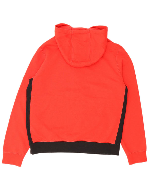 Chłopięcy sweter z kapturem i zamkiem błyskawicznym Nike 13-14 lat XL, czerwony, blok kolorów
