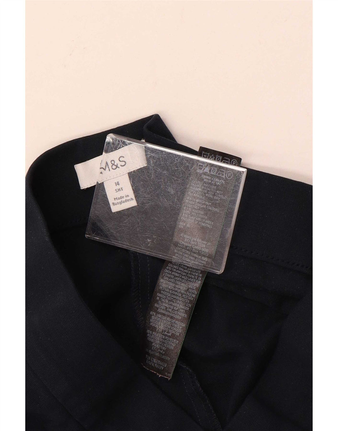 Spodnie damskie Marks & Spencer UK 14 Medium W30 L25 Granatowe