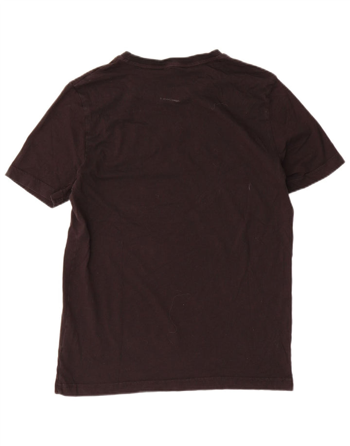 Męski T-shirt z grafiką Puma, mały, czarny, bawełniany