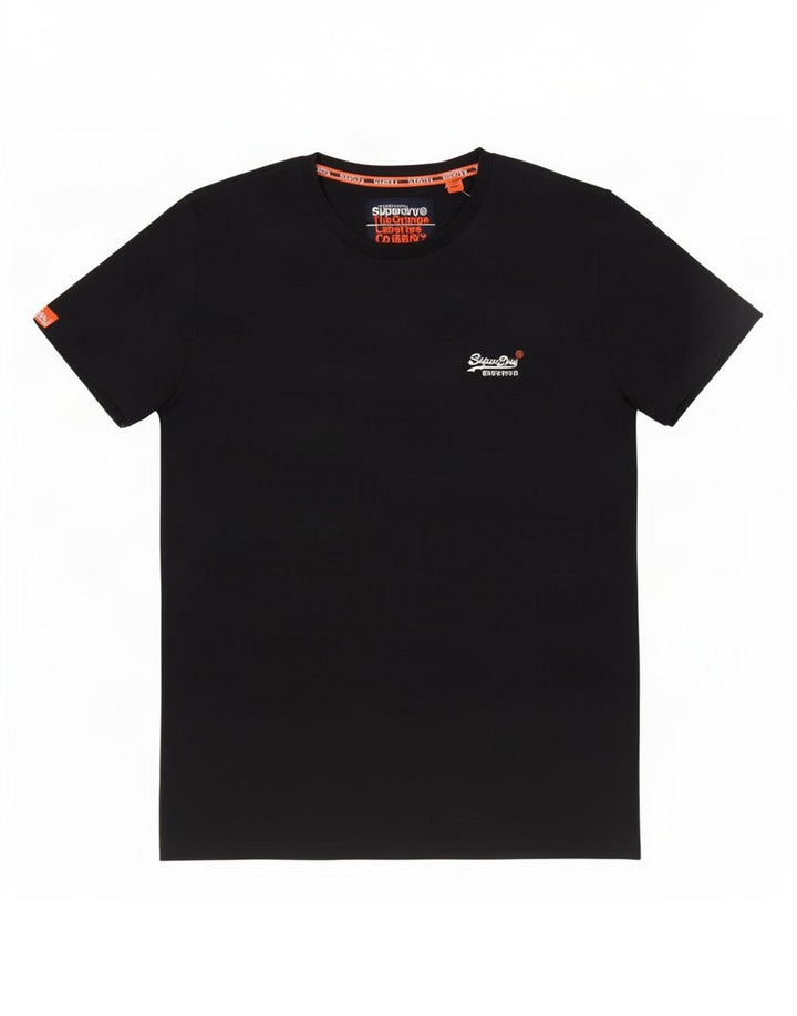 T-shirt męski Superdry, średni, granatowy, bawełniany