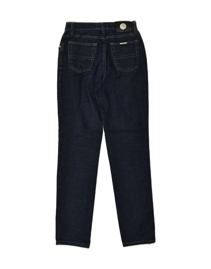 TRUSSARDI Womens Slim Jeans W27 L31 Navy Blue | Vintage Trussardi | Thrift | Second-Hand Trussardi | Used Clothing | Messina Hembry 