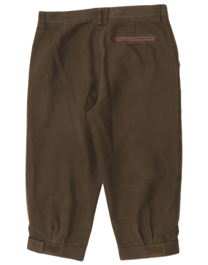 Męskie spodnie jeździeckie Musto Capri EU 50 Large W34 L21 Khaki Poliester