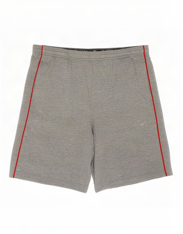 Męskie spodenki sportowe Under Armour, duże, szare, z poliestru