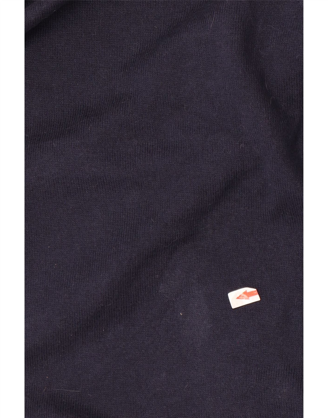Męski sweter z dekoltem w kształcie litery V Eddie Bauer, średni granatowy, bawełniany