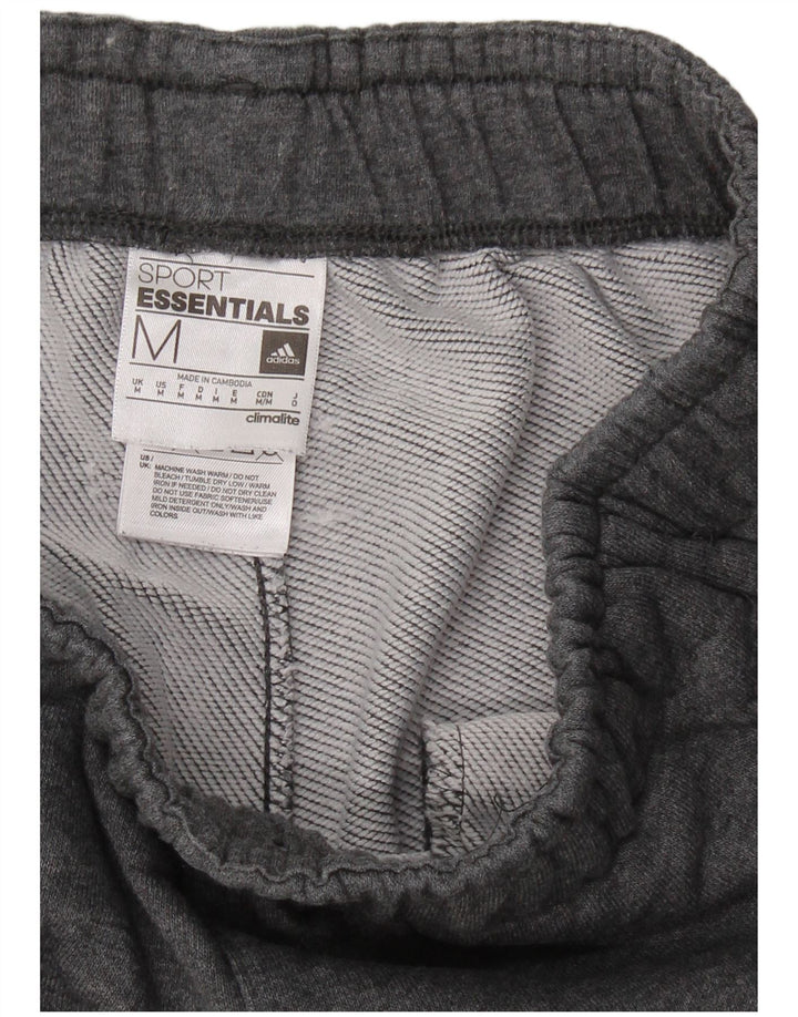 Męskie spodnie dresowe ADIDAS Climalite Joggers, średnioszare, bawełniane