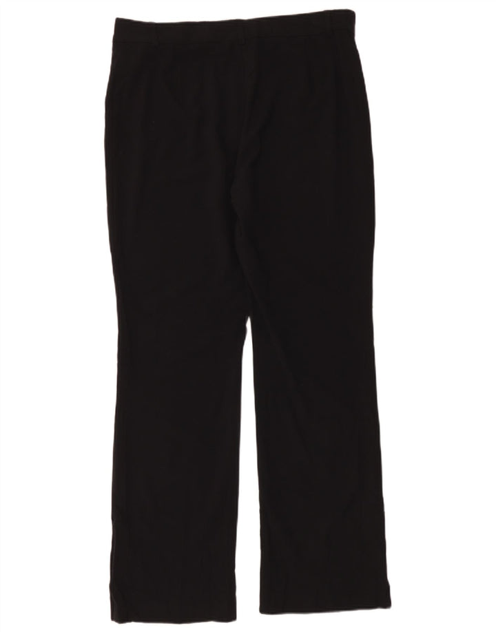 Spodnie damskie Marks & Spencer Bootcut UK 14, duże, W34 L30, czarne