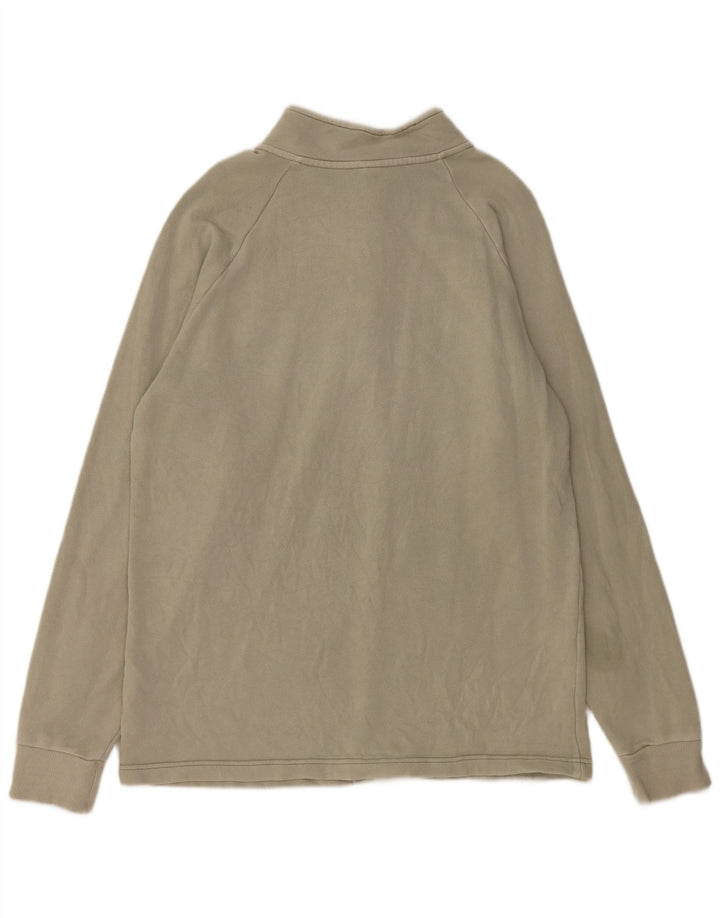 Męska bluza z zamkiem błyskawicznym REEBOK, duża bawełna khaki
