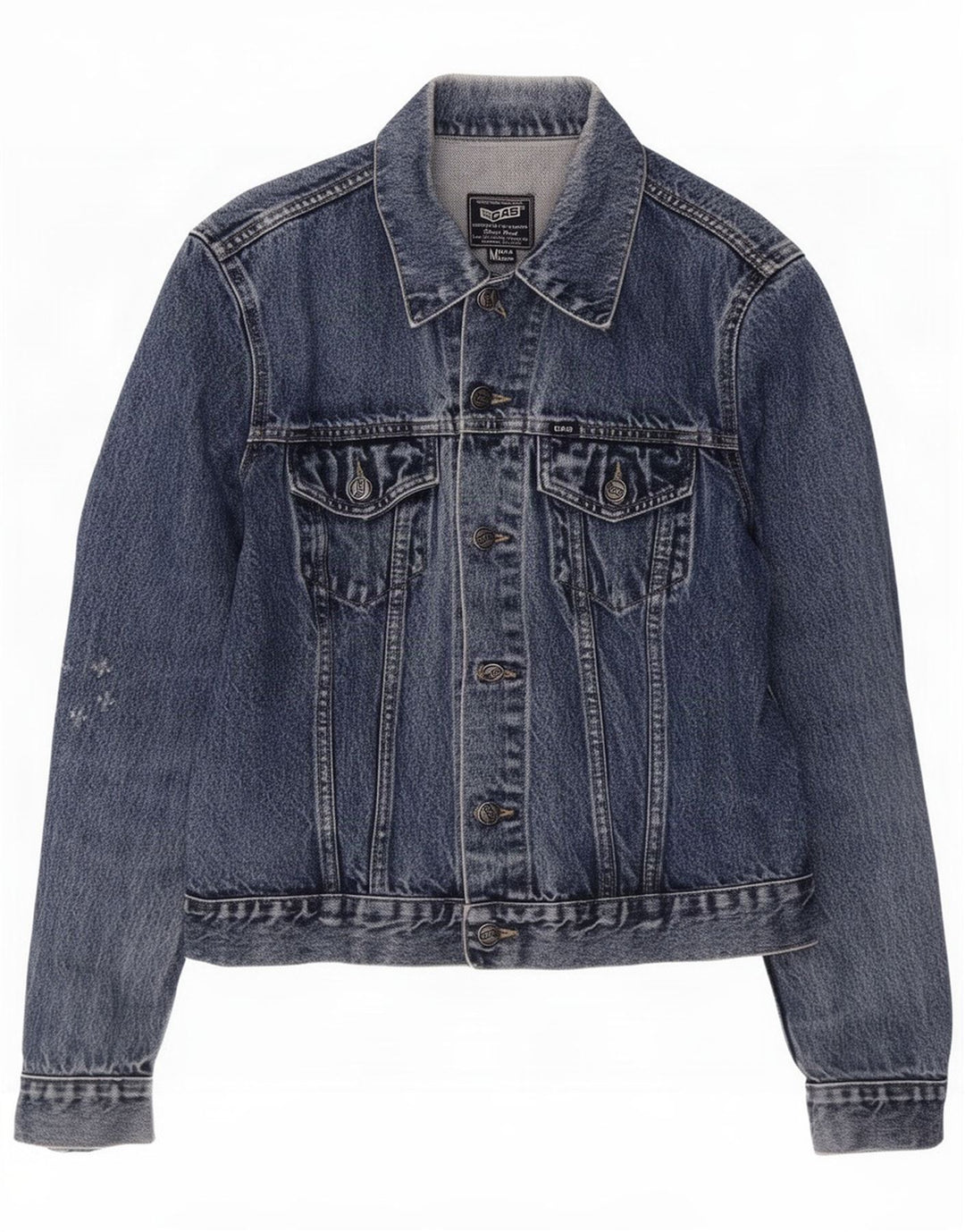 Gas Męska kurtka dżinsowa UK 38 Medium Blue