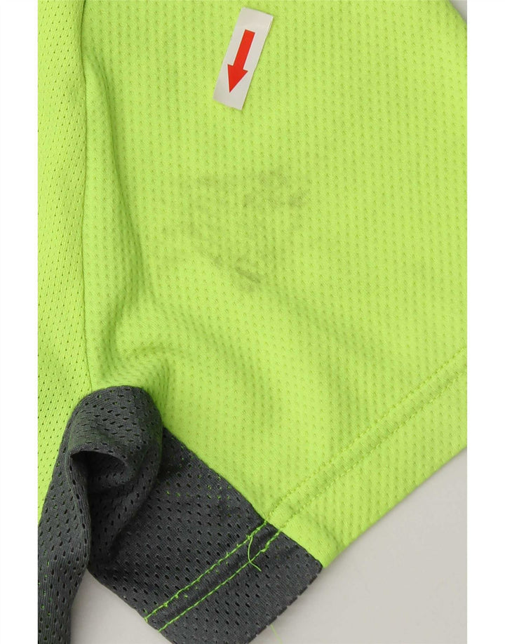 Męska koszulka Nike Dri Fit Top z poliestru w kolorze średniej zieleni