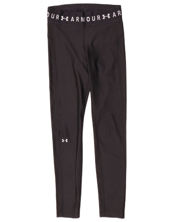 Damskie legginsy Under Armour Heat Gear Graphic UK 12, średnie czarne