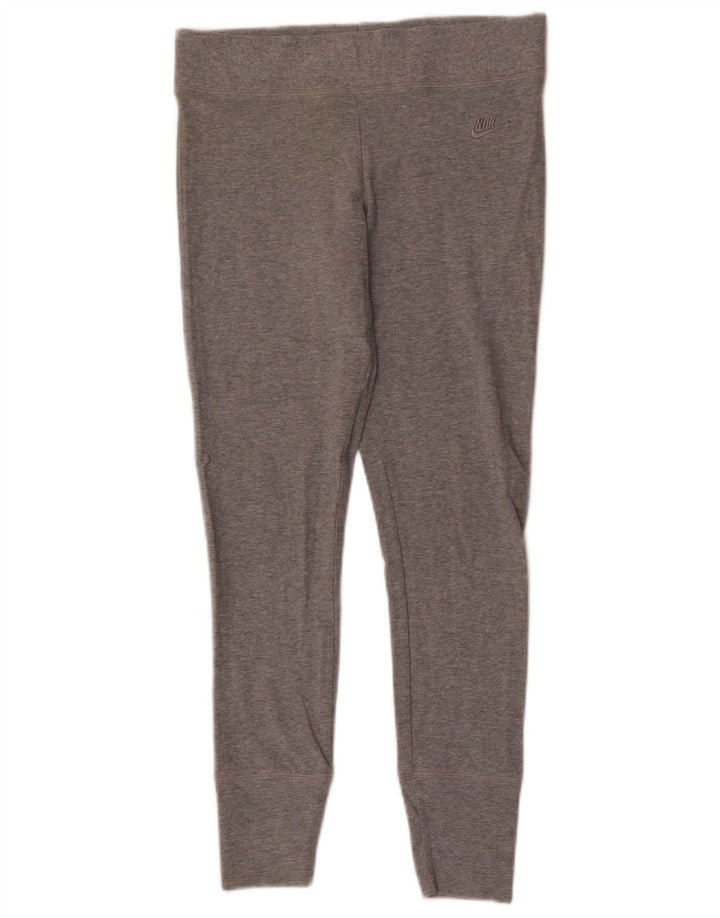 Legginsy damskie Nike US 4/6, małe, szare, bawełniane