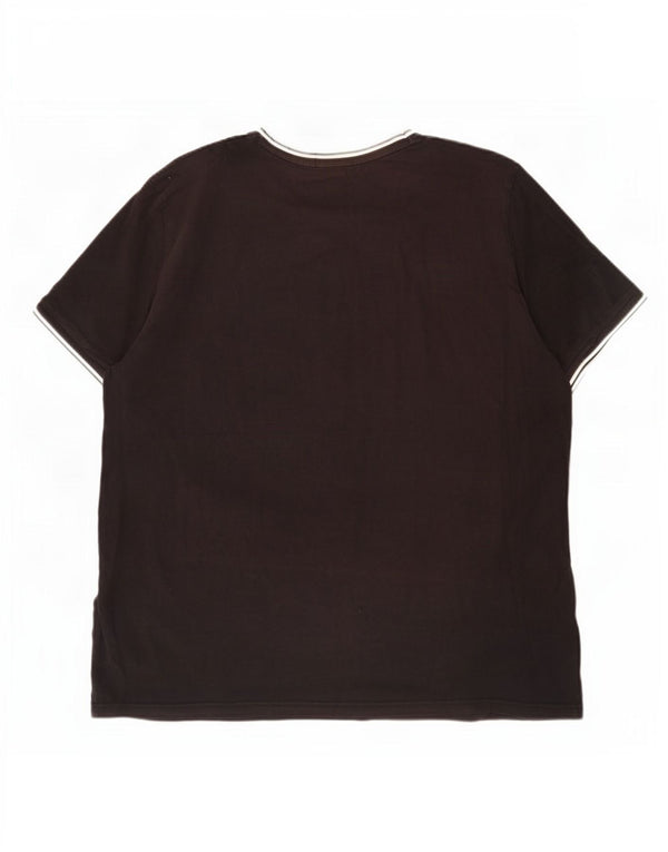 T-shirt męski Fred Perry Top 2XL, czarny, bawełniany
