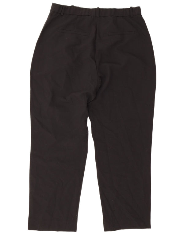 Spodnie Chino Abercrombie & Fitch Damskie z wysokim stanem US 14 XL W32 L30 Czarne