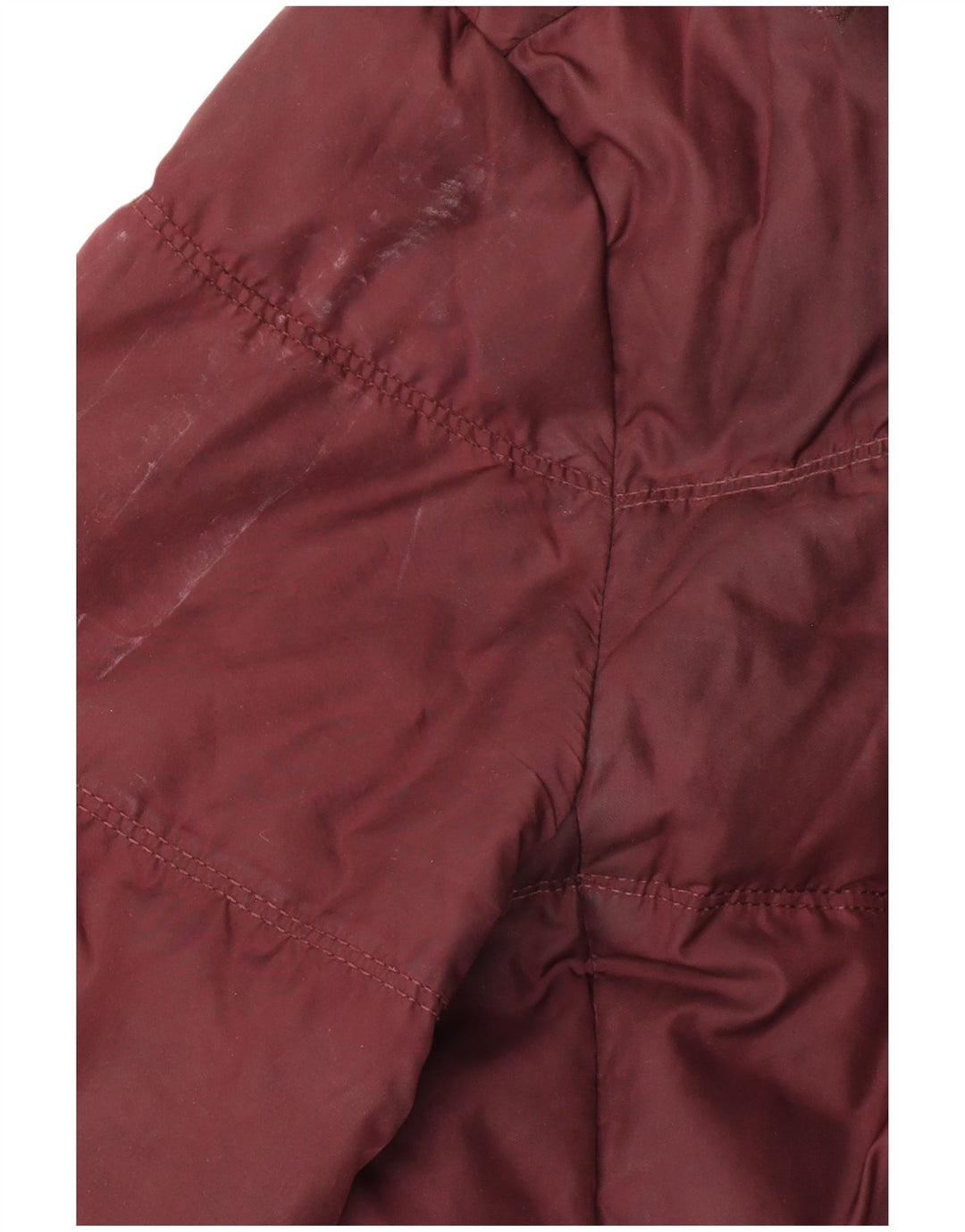 Damska wyściełana kurtka z kapturem Tommy Hilfiger UK 10 Small Burgundowy poliester