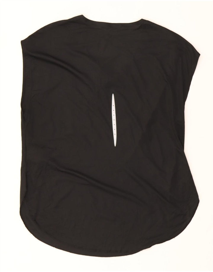 Damska koszulka Nike Dri Fit Top UK 16, duży, czarny poliester