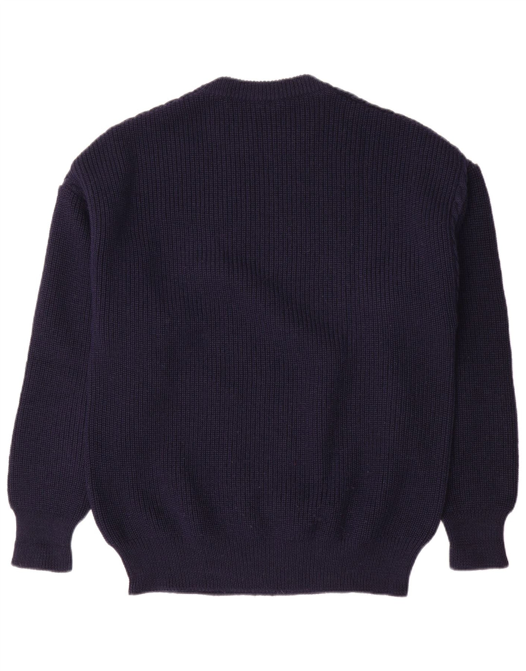 Męski sweter z okrągłym dekoltem Ellesse IT 52, duży, granatowy, wełniany