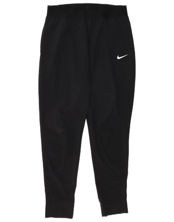 Nike Womens Dri Fit Tracksuit Trousers Joggers UK 14 Medium Black