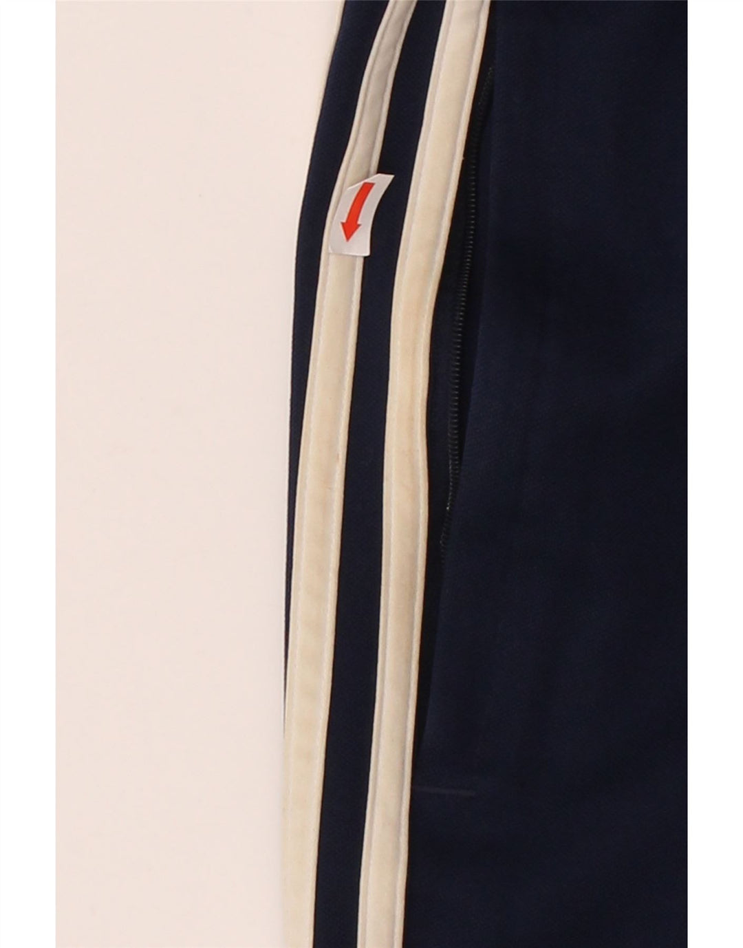 ADIDAS Womens Tracksuit Trousers UK 8 Small  Navy Blue Polyester Vintage Adidas and Second-Hand Adidas from Messina Hembry 