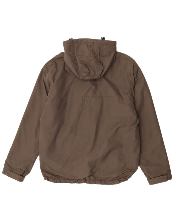 Męska kurtka Anorak z kapturem Carhartt UK 38 Średni szary nylon
