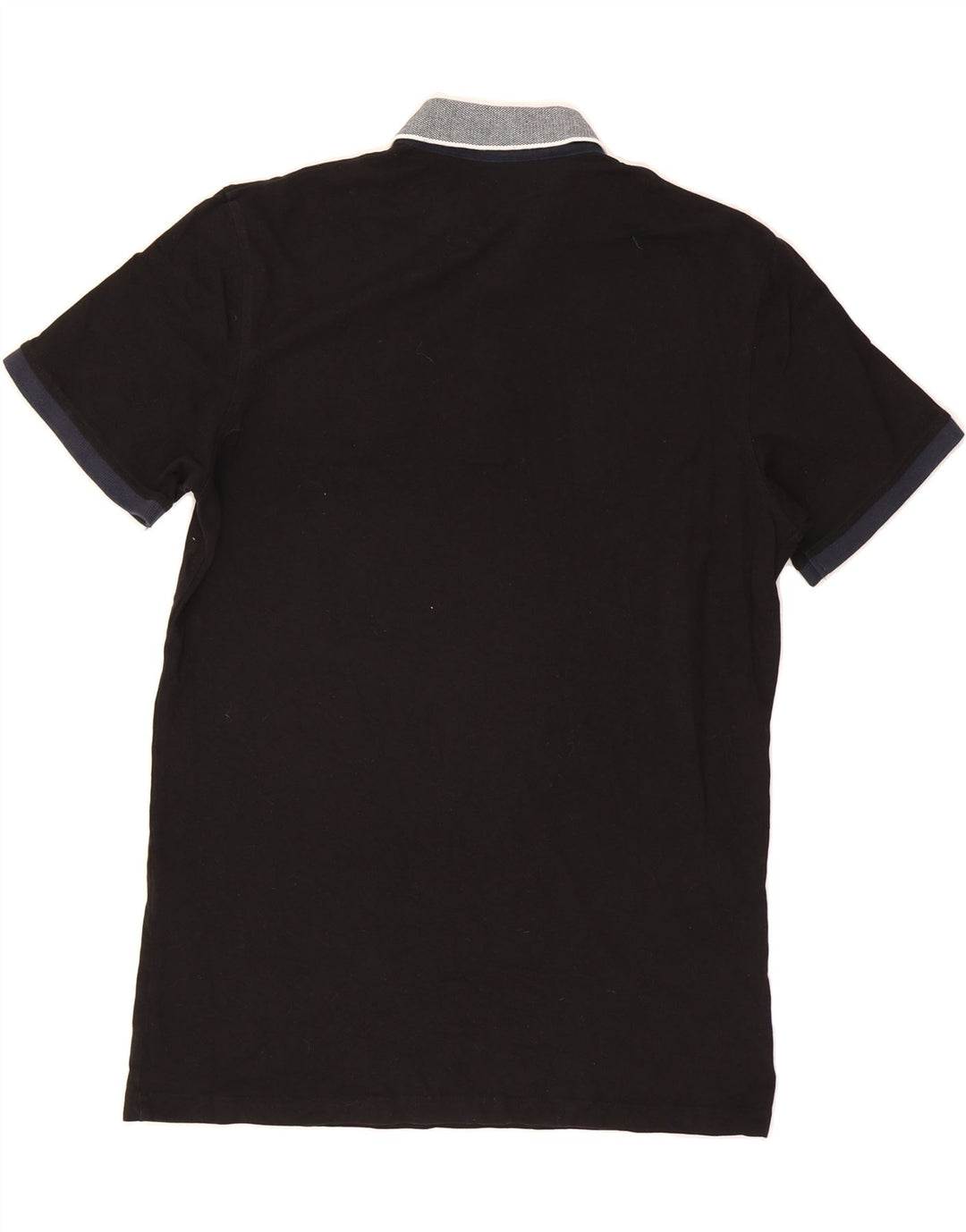 JACK & JONES Mens Polo Shirt XL Black Cotton Vintage Jack & Jones and Second-Hand Jack & Jones from Messina Hembry 