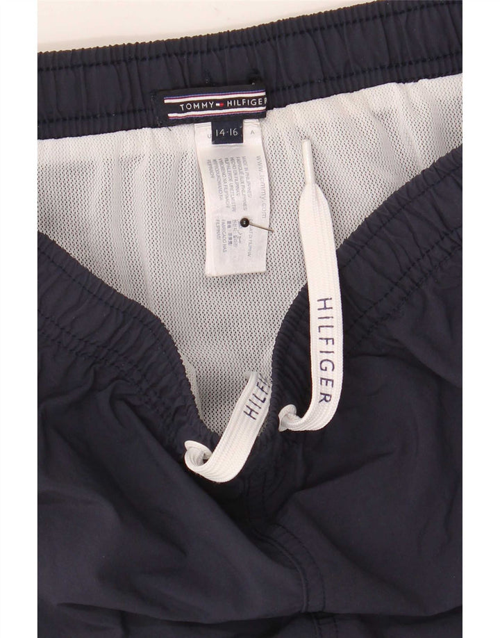 Chłopięce spodenki kąpielowe Tommy Hilfiger 14-15 lat, granatowy, poliester