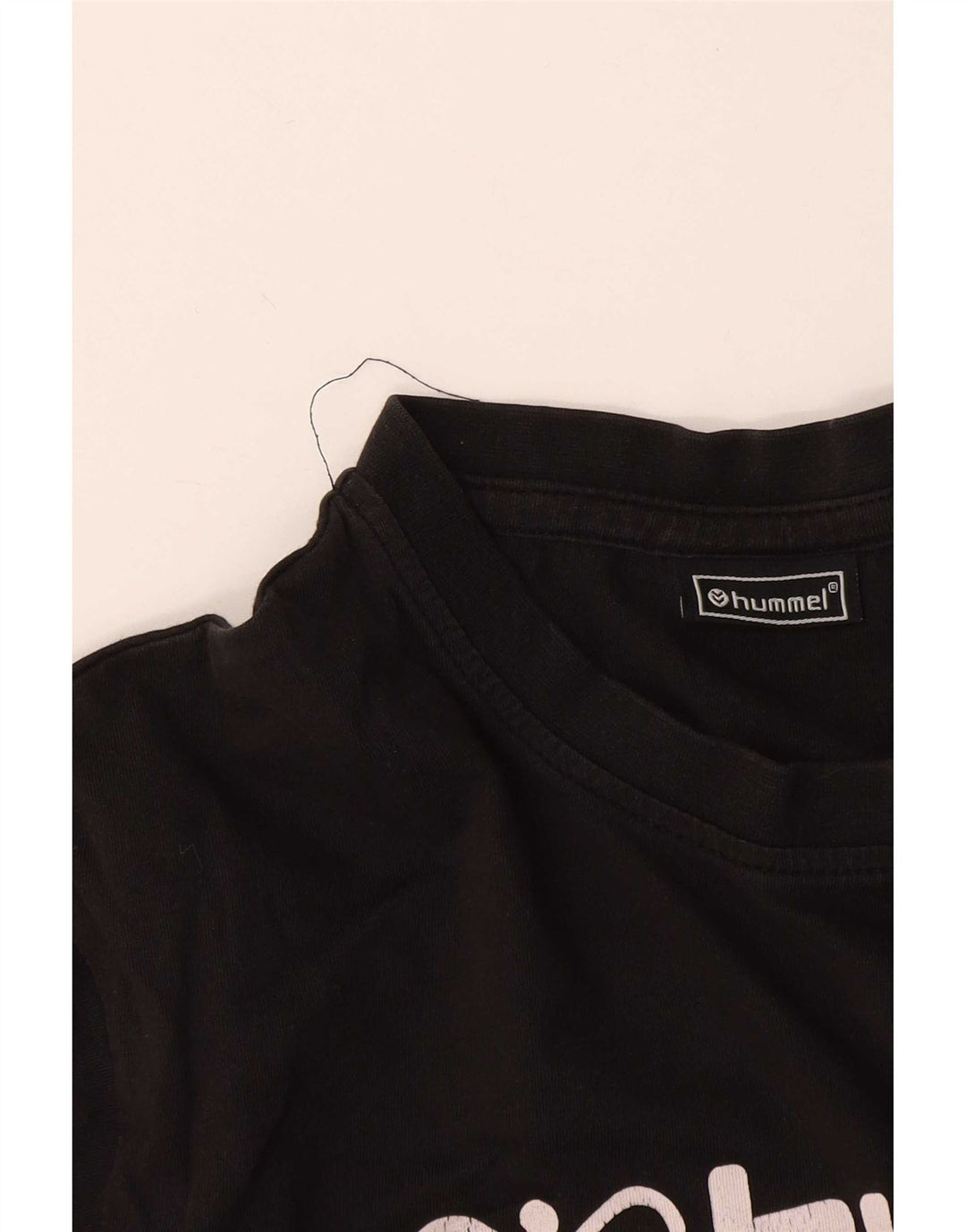 Męski T-shirt z grafiką Hummel, duży, czarny