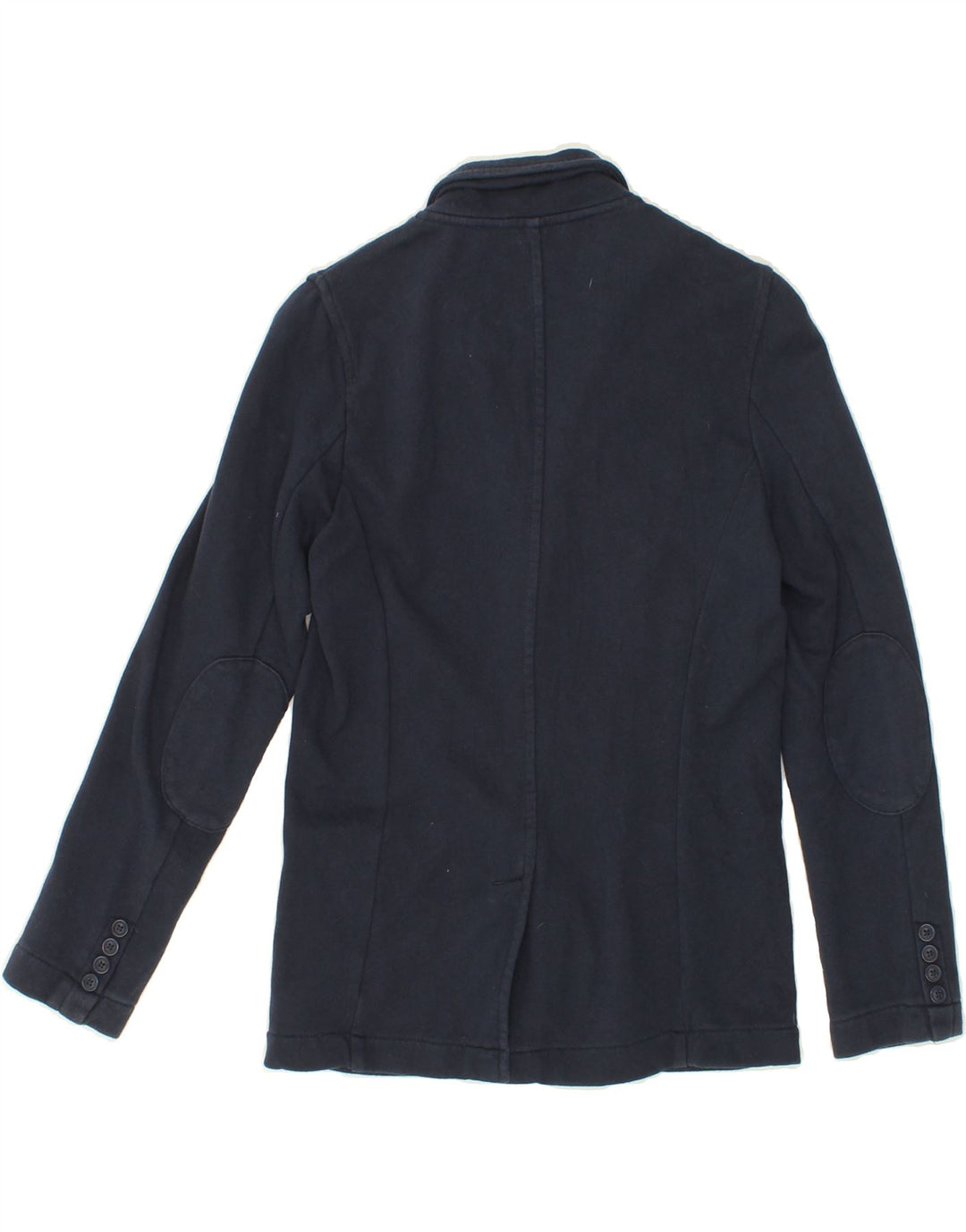 SUN68 Womens 2 Button Blazer Jacket UK 10 Small Navy Blue Cotton Vintage Sun68 and Second-Hand Sun68 from Messina Hembry 
