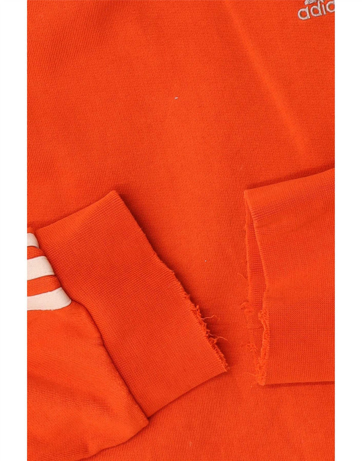 Bluza męska Adidas, średnia, pomarańczowa, bawełniana