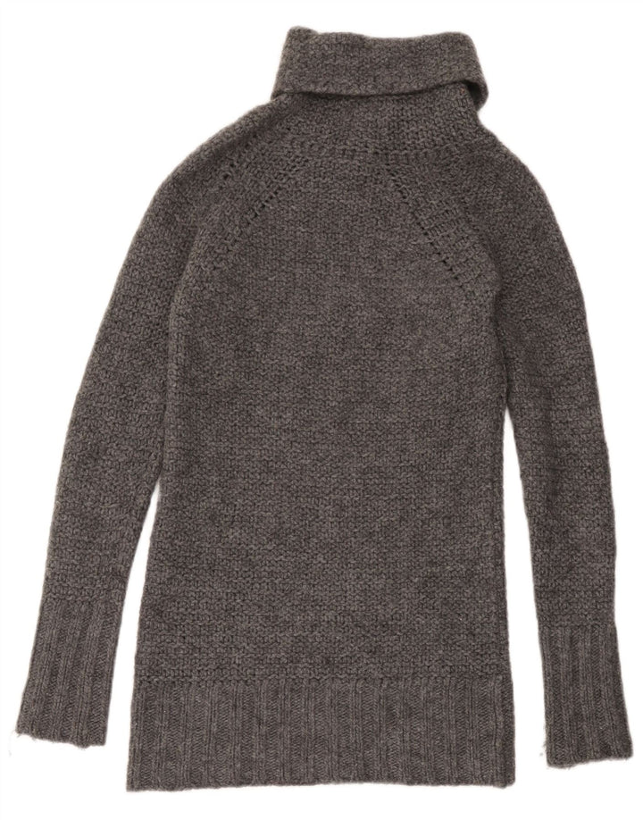 Damski sweter z golfem Max & Co. UK 12, średni szary