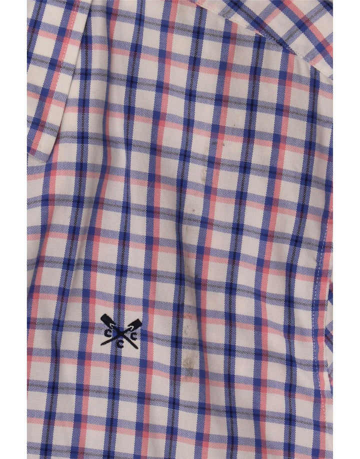 Crew Clothing Męska koszula o klasycznym kroju, w dużą, wielokolorową kratę