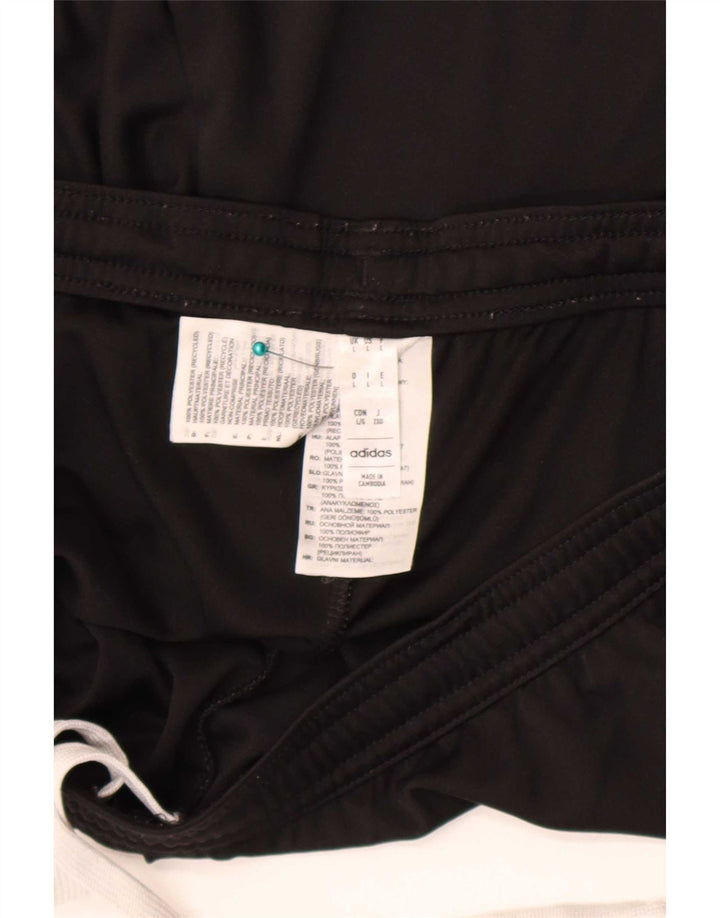 Męskie spodenki sportowe Adidas, duże, czarne, poliestrowe