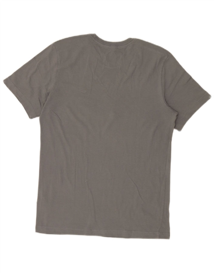 T-shirt męski Nike, mały, szary, bawełniany