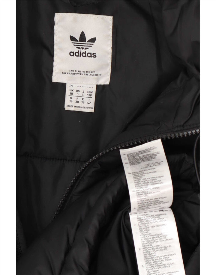Damska kurtka oversize Adidas Adidas UK 10 Small Black Colorblock