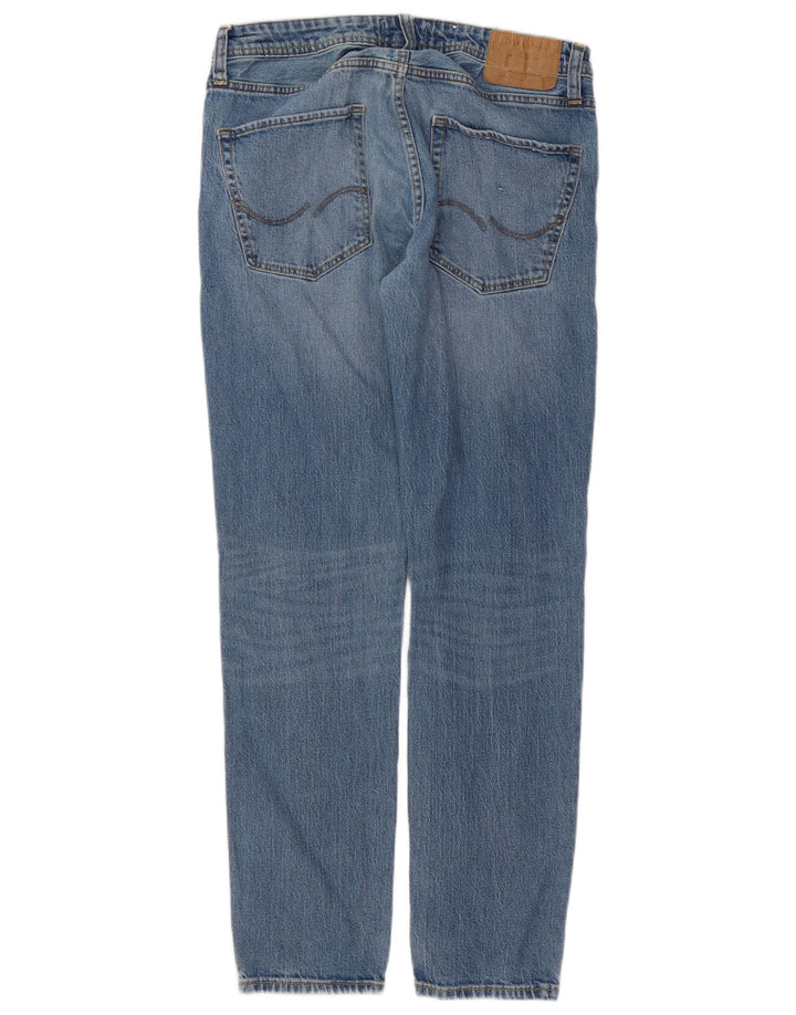 Męskie jeansy Jack & Jones Tim Slim W32 L32 Niebieskie bawełniane