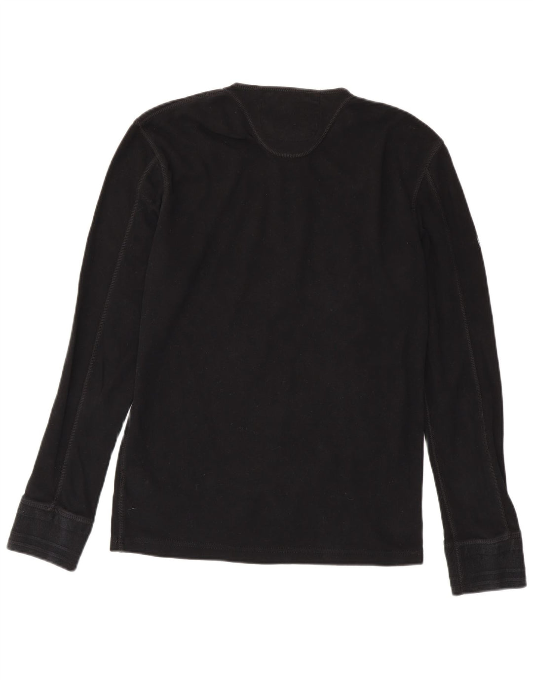 Męski top SUPERDRY Heritage z długim rękawem XL, czarny, bawełniany