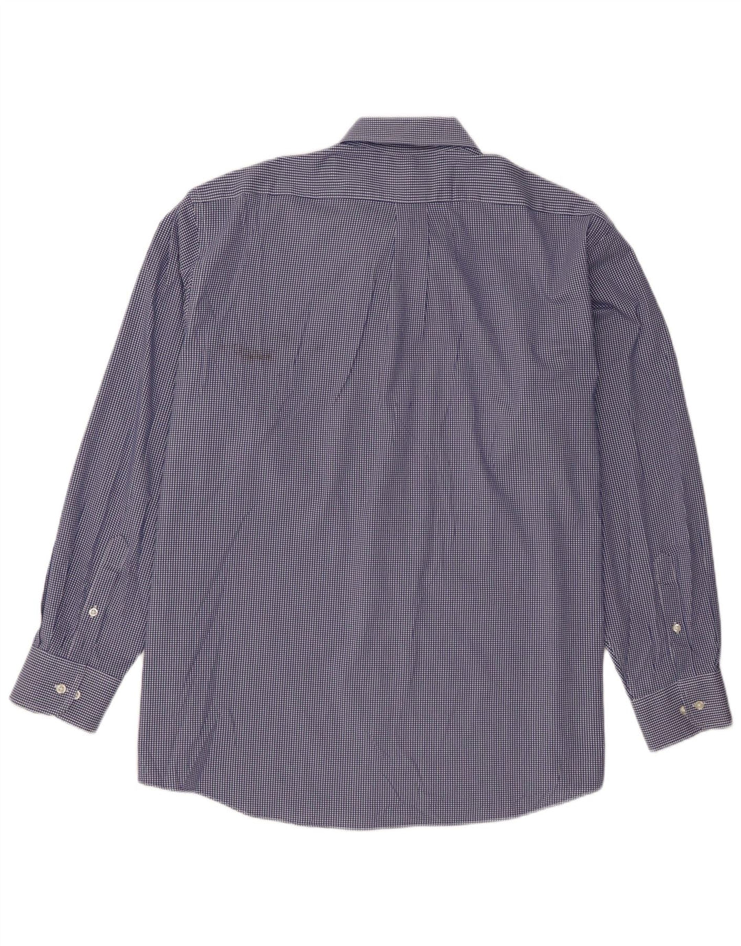 Koszula męska Chaps o regularnym kroju, rozmiar 18, 2XL, niebieska bawełniana kratka