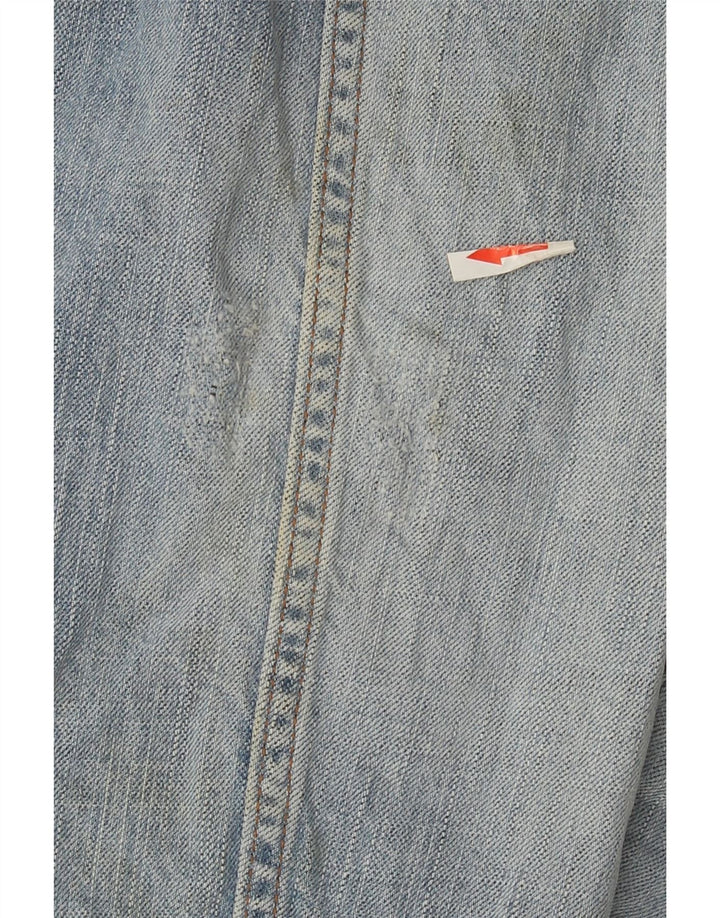 Męska kurtka dżinsowa Wrangler UK 44 2XL niebieska, bawełniana