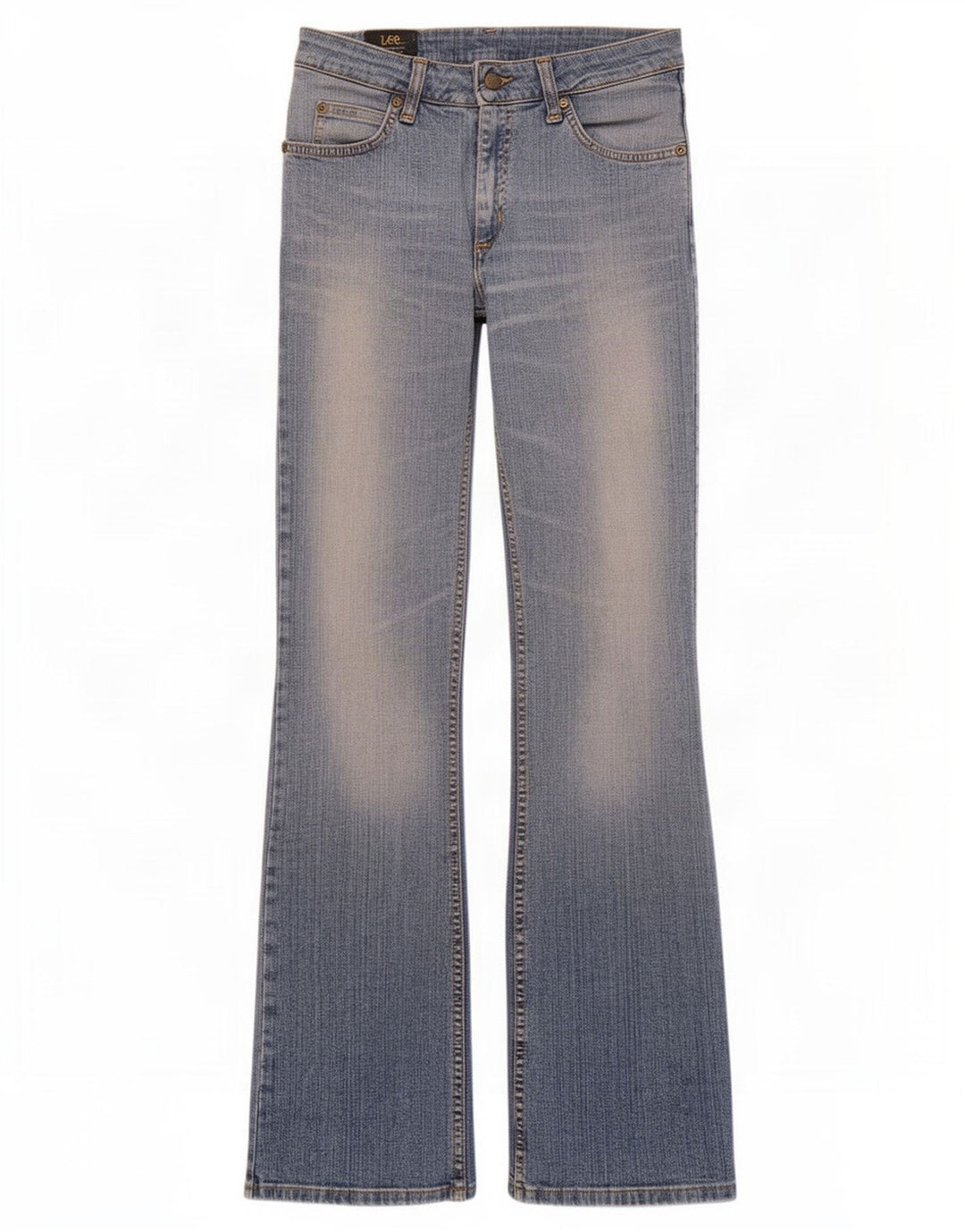 Damskie dżinsy Lee Cameron Bootcut W28 L33 Niebieskie bawełniane