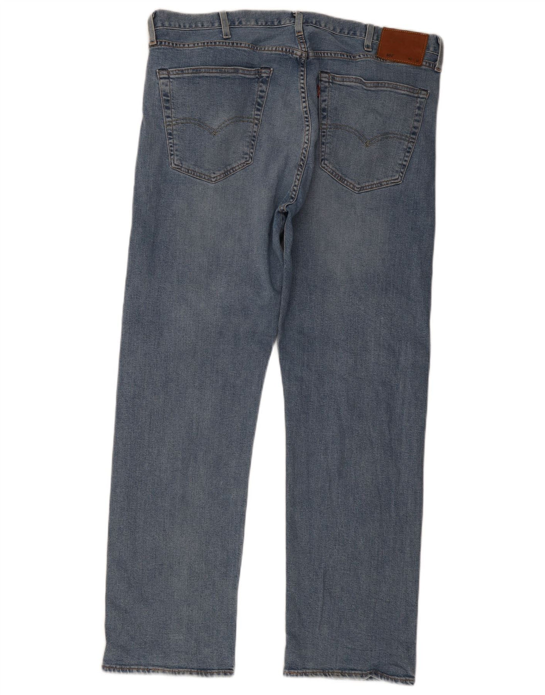 Męskie jeansy Levi's 501 Straight W40 L32 Niebieskie bawełniane