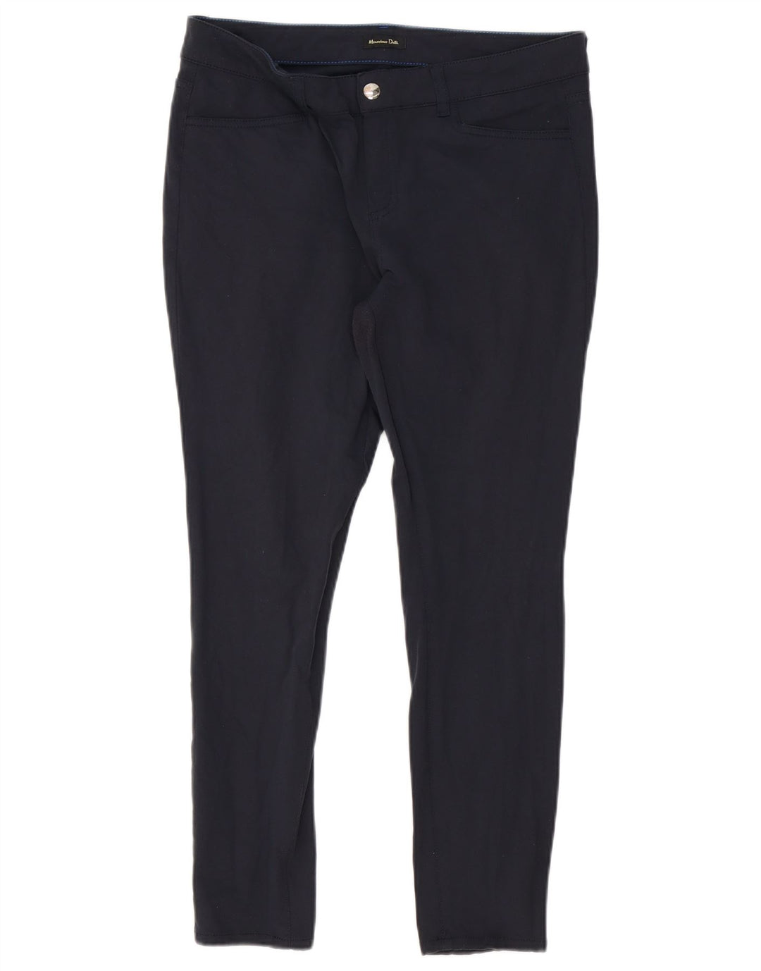 Spodnie damskie MASSIMO DUTTI Crop EU 42 Large W32 L26 Granatowe