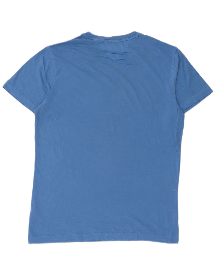T-shirt męski Tommy Hilfiger Top, średnioniebieski, bawełniany