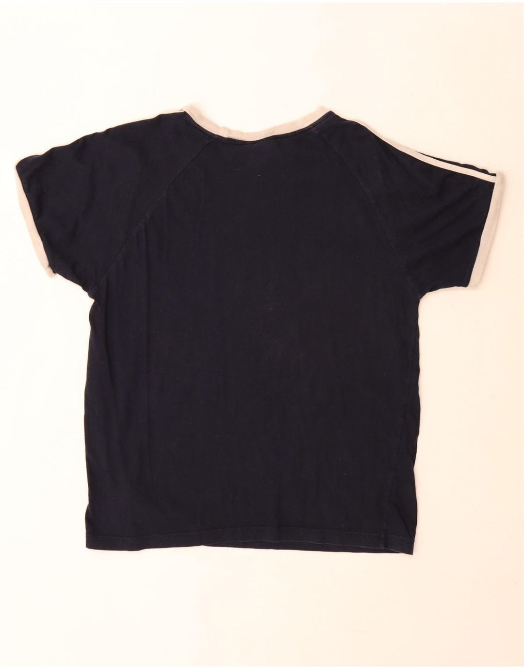Adidas Męski T-Shirt Top Średni Granatowy Bawełniany