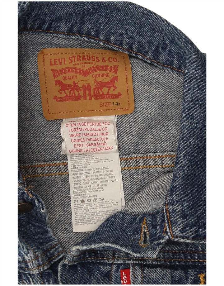 Kurtka dżinsowa chłopięca Levi's 13-14 lat, niebieska, bawełniana