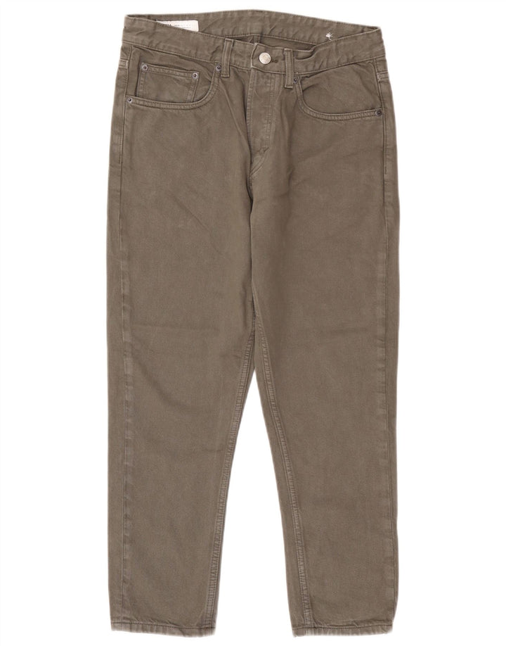 Męskie jeansy Zara Cropped EU 40 Medium W31 L26 Szare